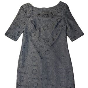 Adrianna Papell Grey Dress Size 6